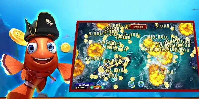 Bắn Cá Hải Tặc - Khám Phá Đại Dương Rinh Thưởng Tại Rikvip 1 Bắn cá Hải Tặc hoà mình vào thế giới biển sâu